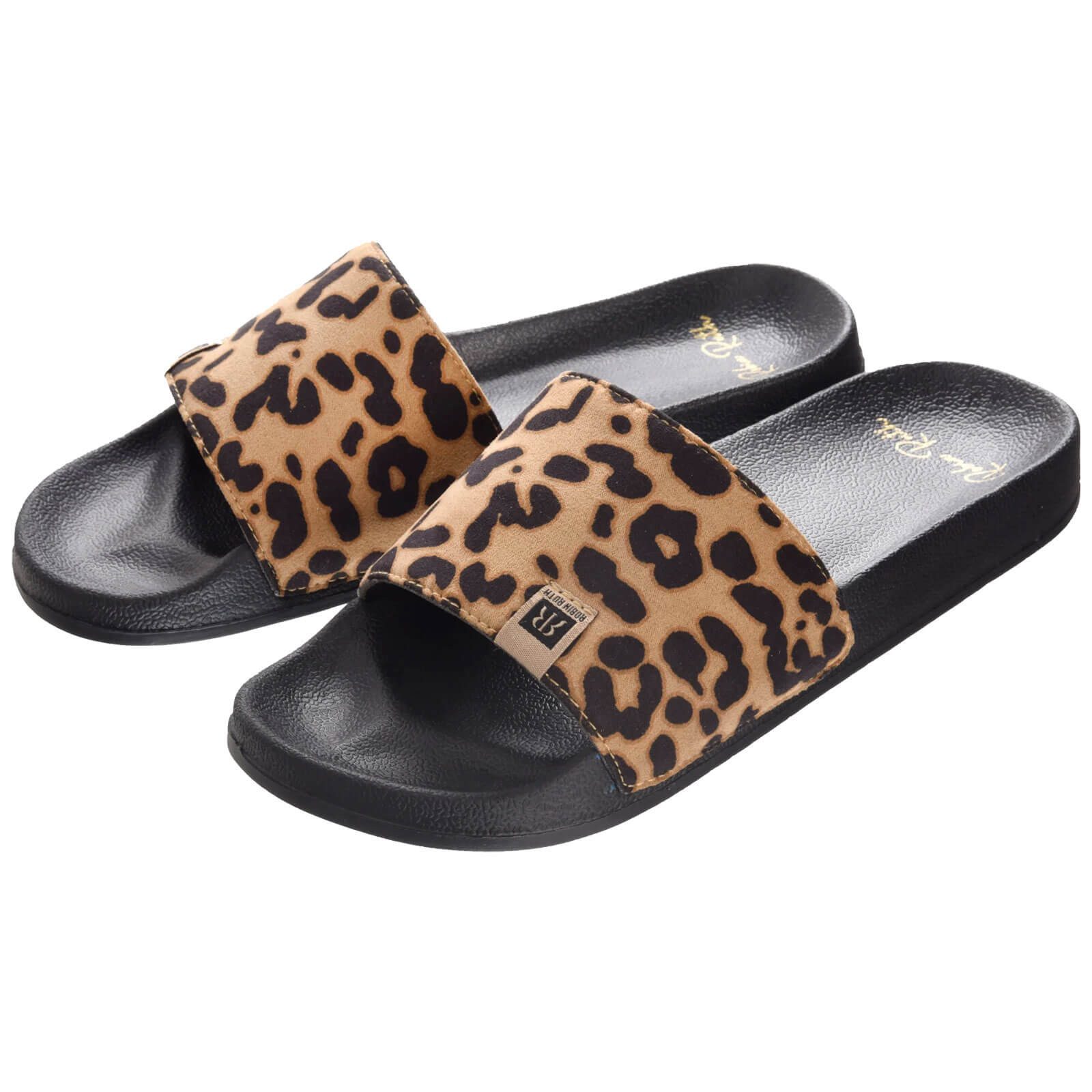 Robin Ruth Slipper Damen Slipper Sandale mit flacher Sohle - Badeschuhe Bad günstig online kaufen