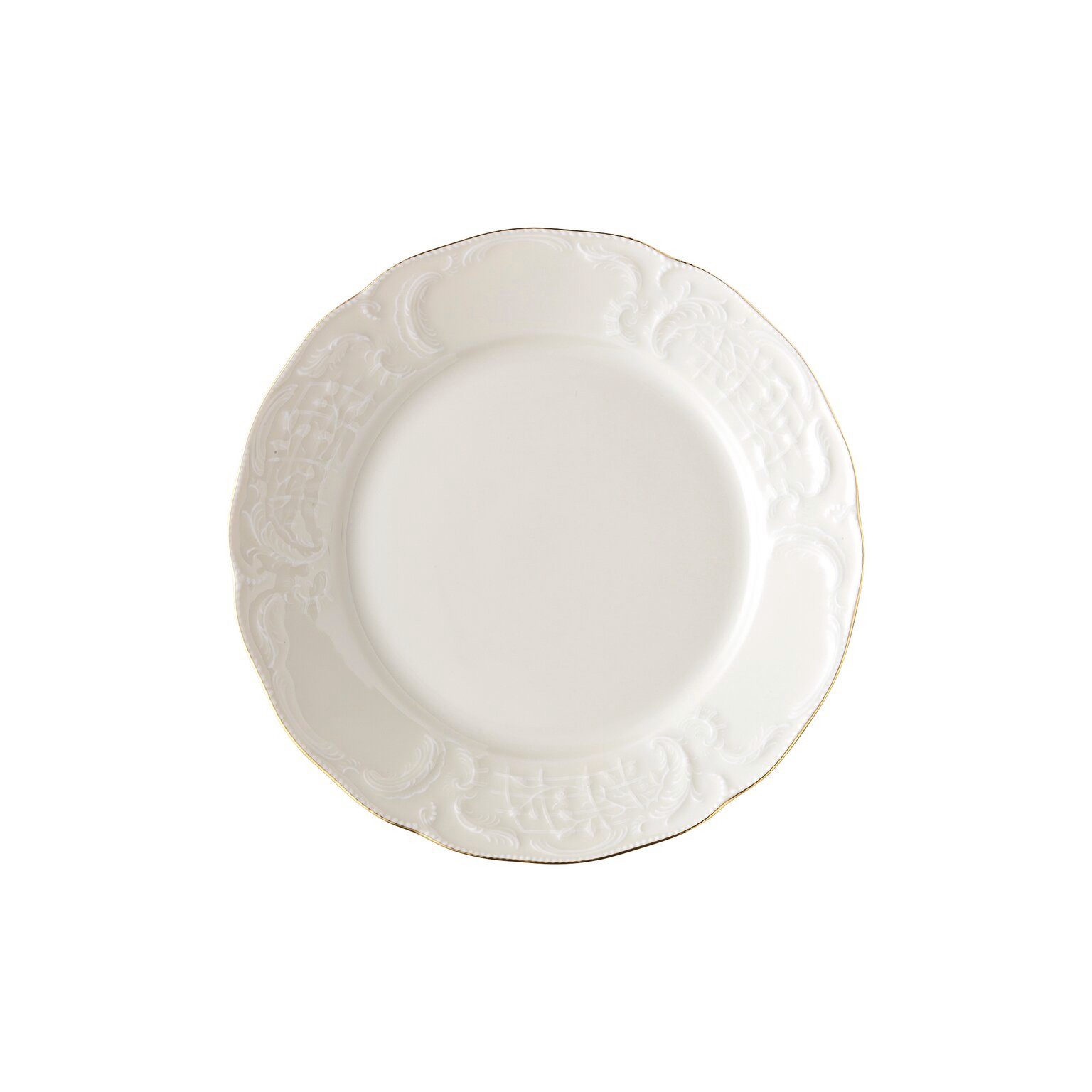 Rosenthal Frühstücksteller Rosenthal Sanssouci Elfenbein Frühstücksteller, Porzellan