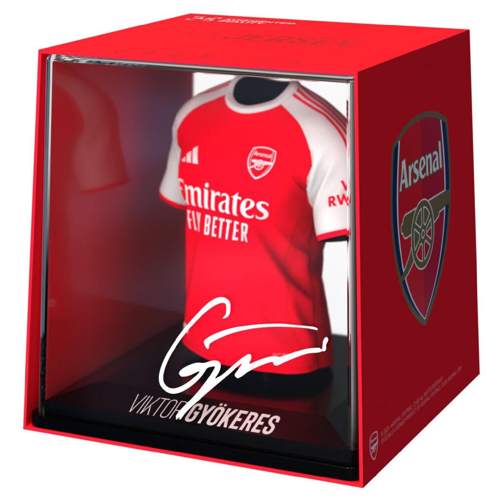 BanboToys Actionfigur Arsenal Viktor Gyökeres mini t-shirt figure