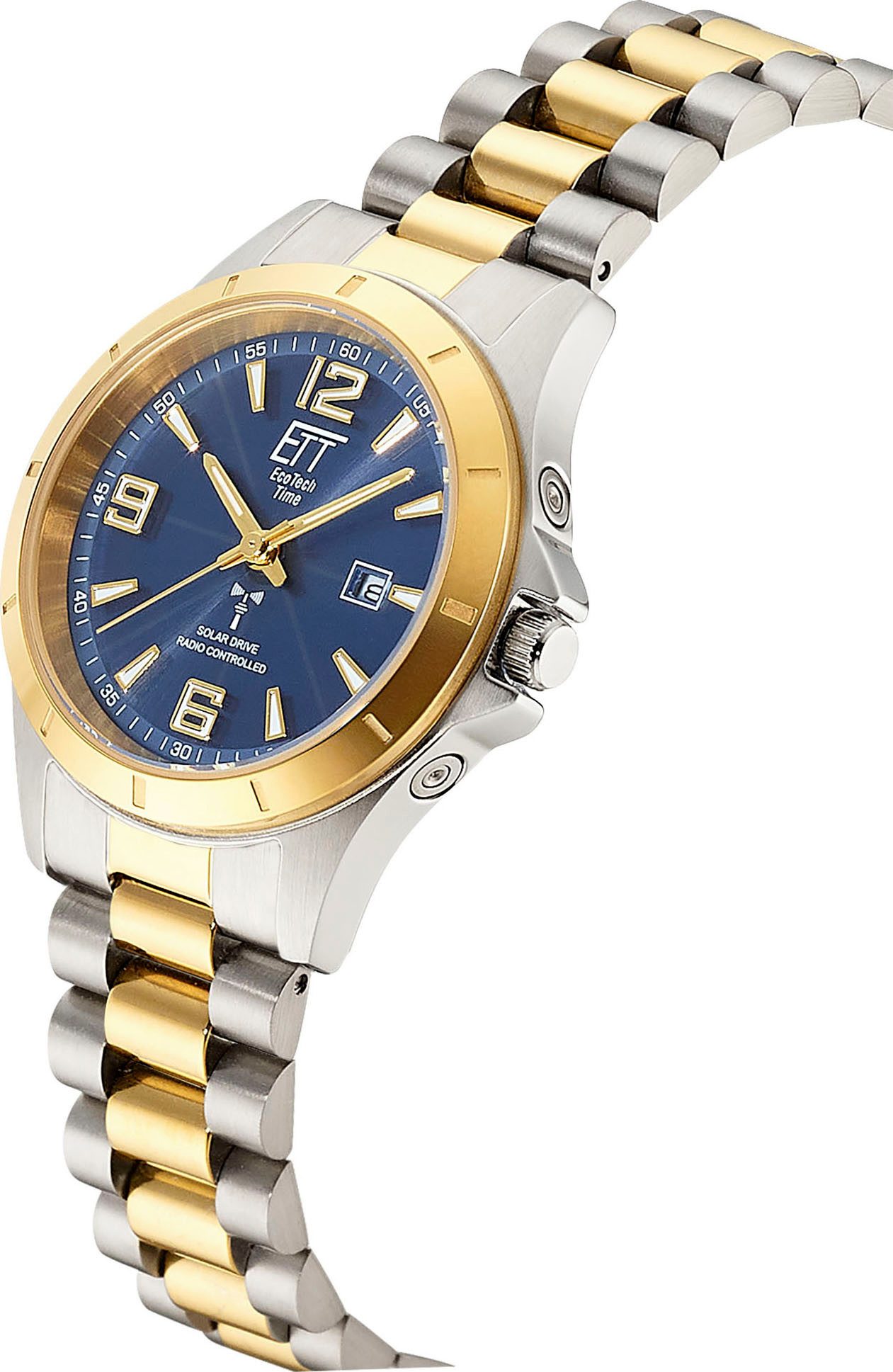 ETT Funkuhr Gobi Lady ELS-11677-32M, Armbanduhr, Solar, Damenuhr, Edelstahl günstig online kaufen