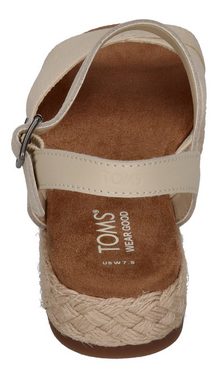 TOMS ABBY 10020768 Riemchensandalette Natural