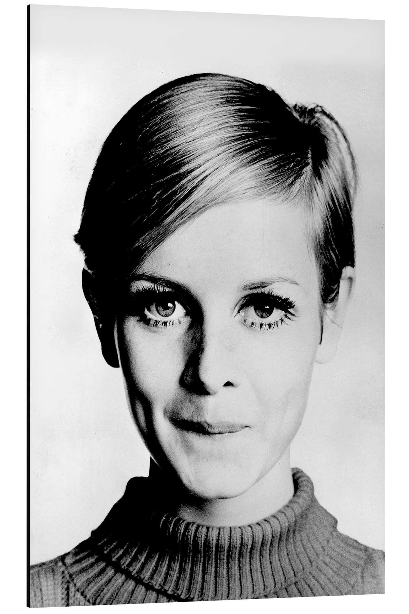 Posterlounge Wandbild Kesse Twiggy, Celebrity Collection, erhältlich als Poster, Leinwandbild, Wandsticker oder Acrylglasbild