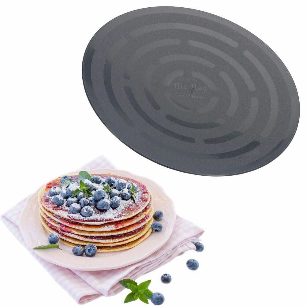 WESTMARK Pfannenwender rund, Durchmesser: 26 cm, Pfannkuchen-/Omlettewender, Made in Germany, verfärbungsresistent, BPA-frei, spülmaschinengeeignet