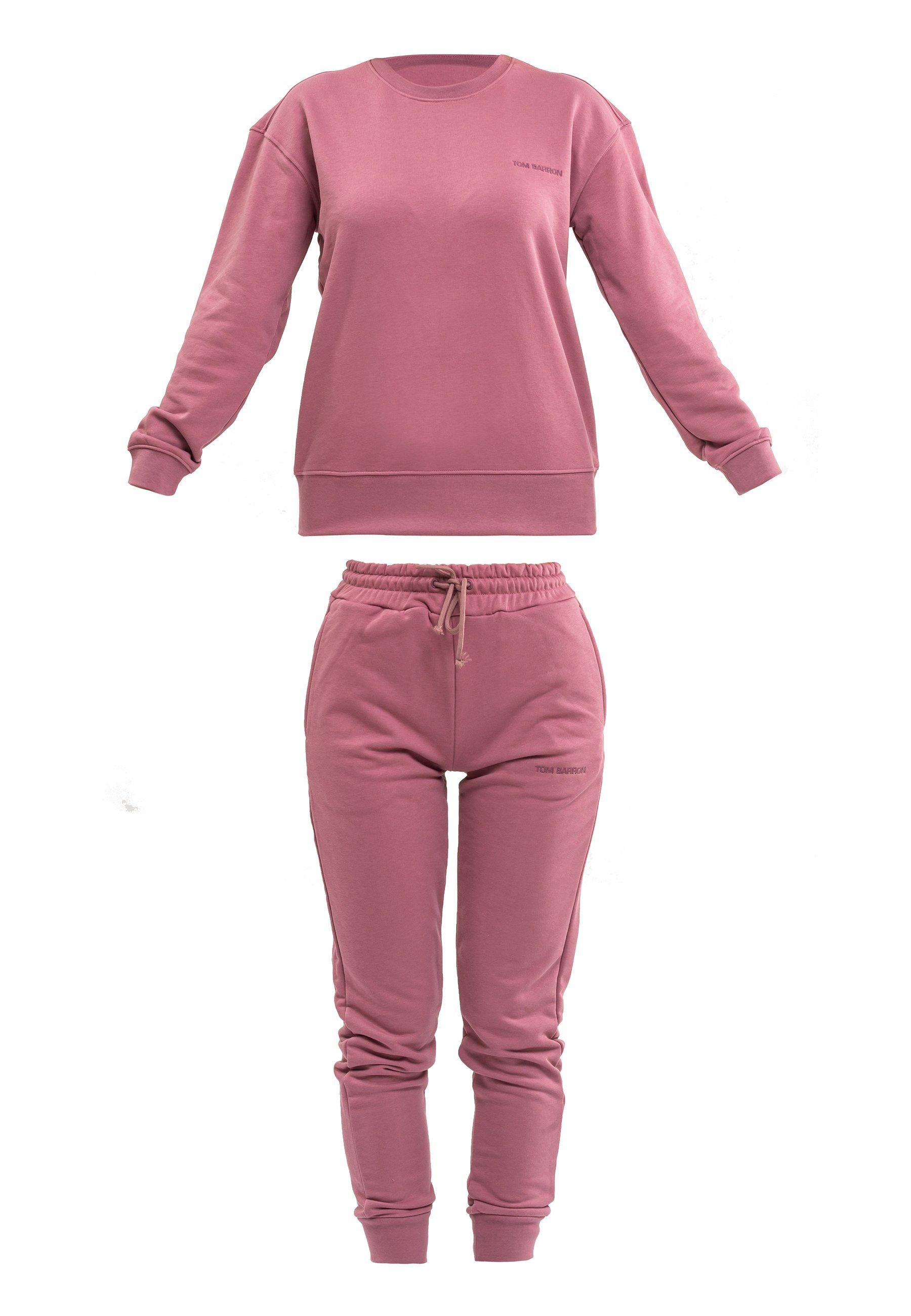 Tom AND rosep?nk WOMEN PANTS OVERSIZE FIT SWEATSHIRT Freizeitanzug Barron SETS