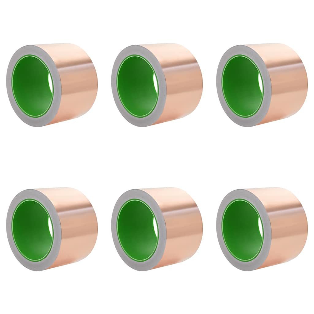 vidaXL Kupferband, Kupferband 6 pcs Kupfer 2000 x 7 cm Kupfer