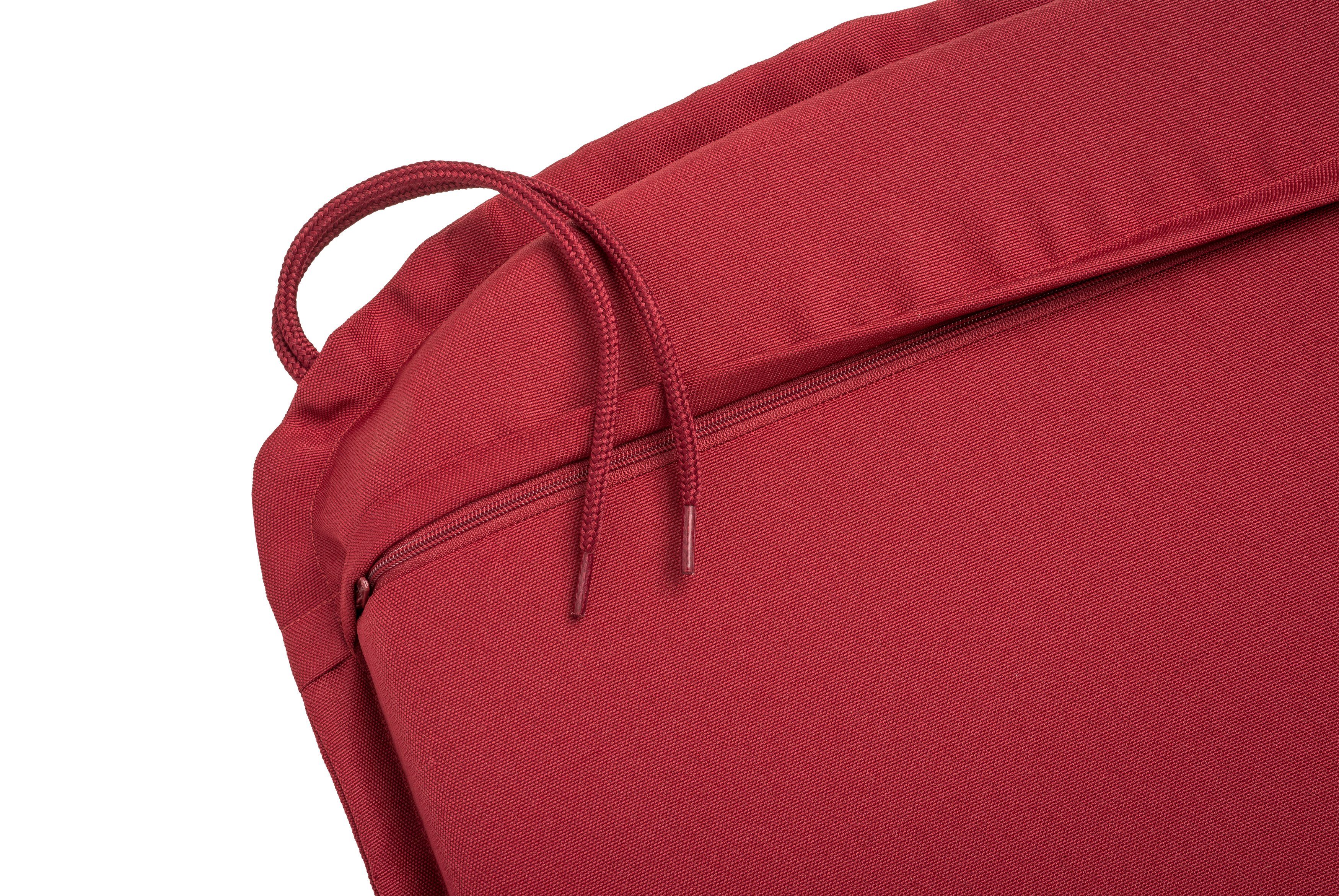 XDREAM Stuhlkissen 4er Rot für im Stühle / Innen- mit Auflagen, Sitzkissen Set Bänke Außenbereich Bindebänder, und und