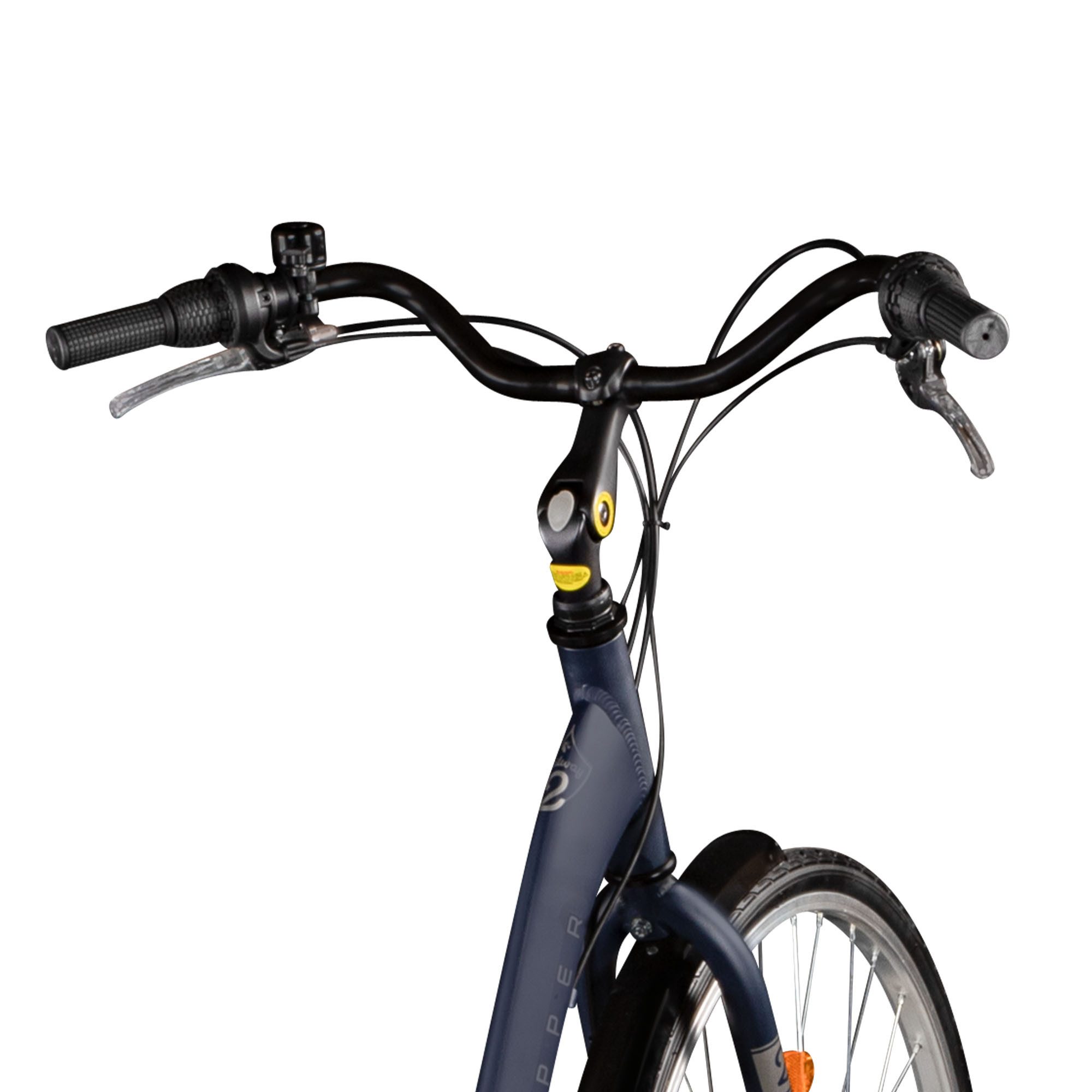 Scrapper City Bike Railway, 18-speed Shimano TY21 derailleur, derailleur gears, Dutch bike, women's bike, 28" bicycle, women's 155-170cm, city bike, 18 gears