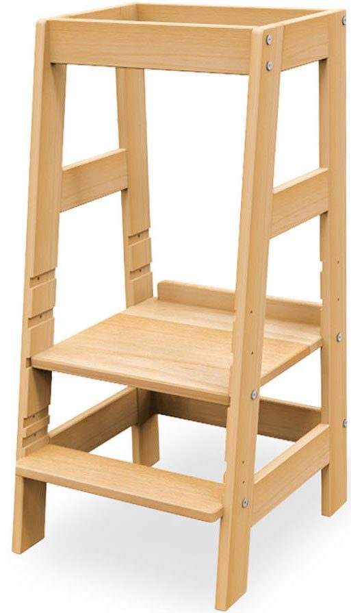 Pinolino® Stehhilfe Lernturm Fino, unbehandelt, Made in Europe – Bild 3 von 5