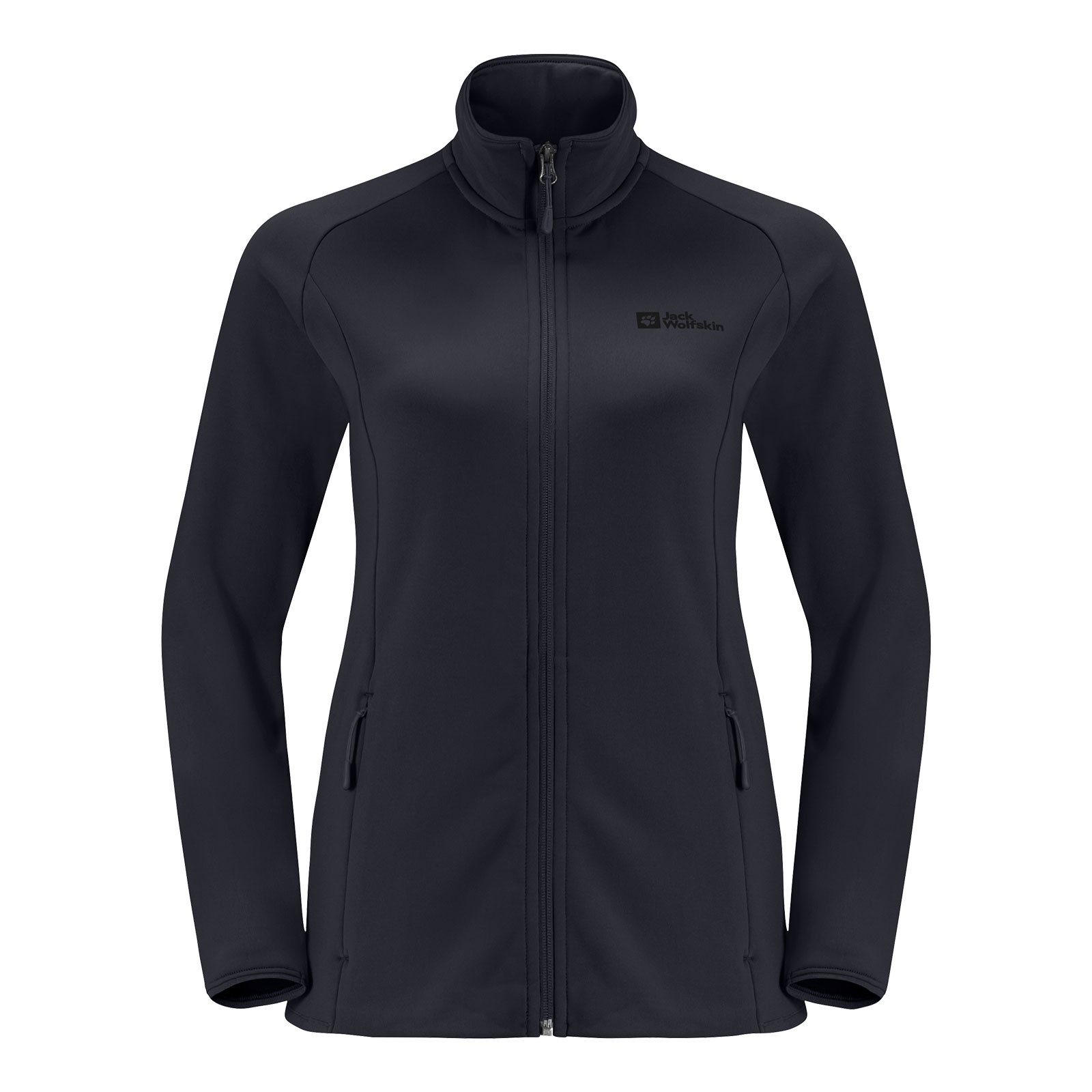 Jack Wolfskin Fleecejacke Fleecejacke Baiselberg FZ W mit Markenlogo auf li günstig online kaufen