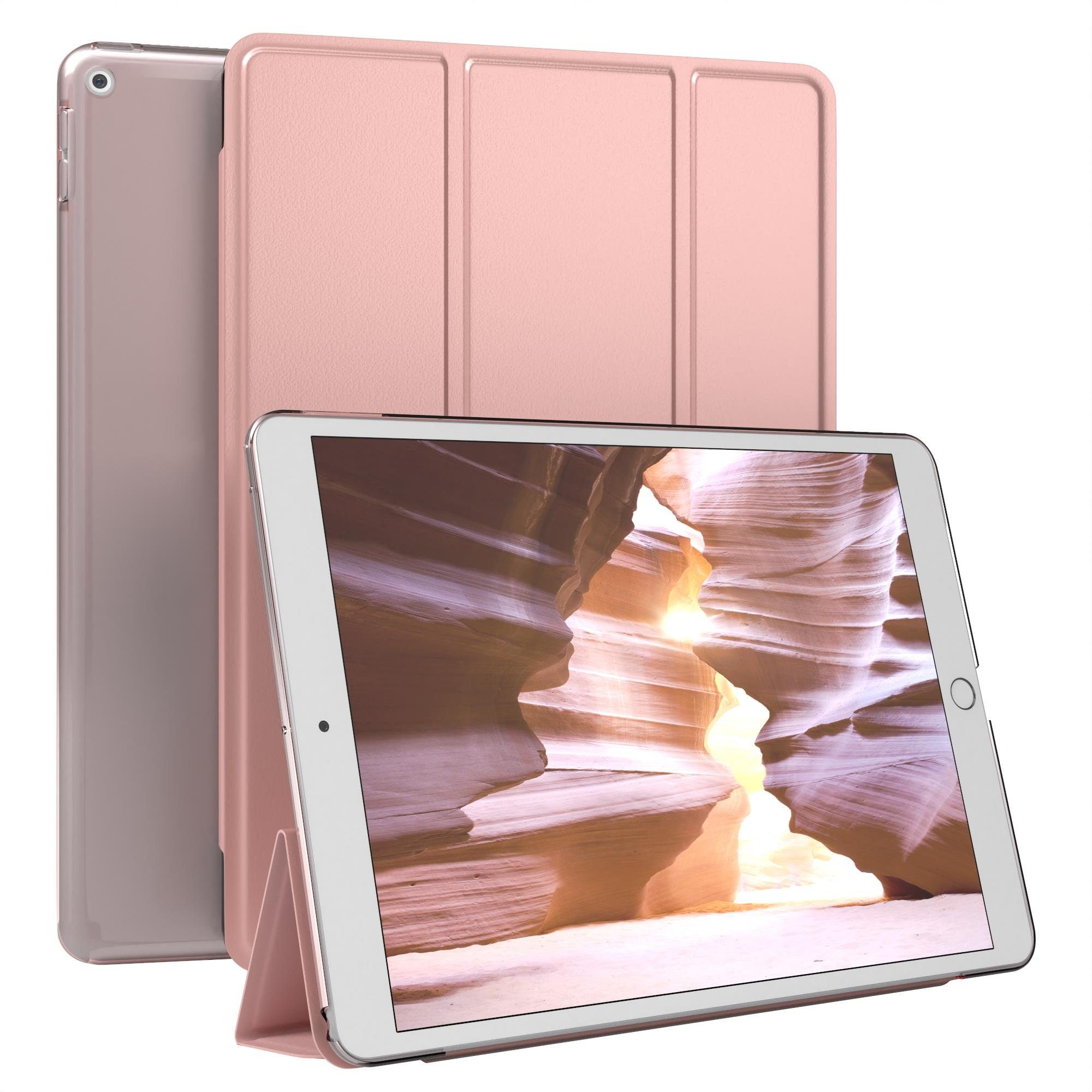 EAZY CASE Tablet-Hülle Smart Case für Apple iPad Air 3. Gen. 10,5 Zoll, Tablet Case Smartcase Hülle mit Sleep Wake Up Funktion Etui Roségold