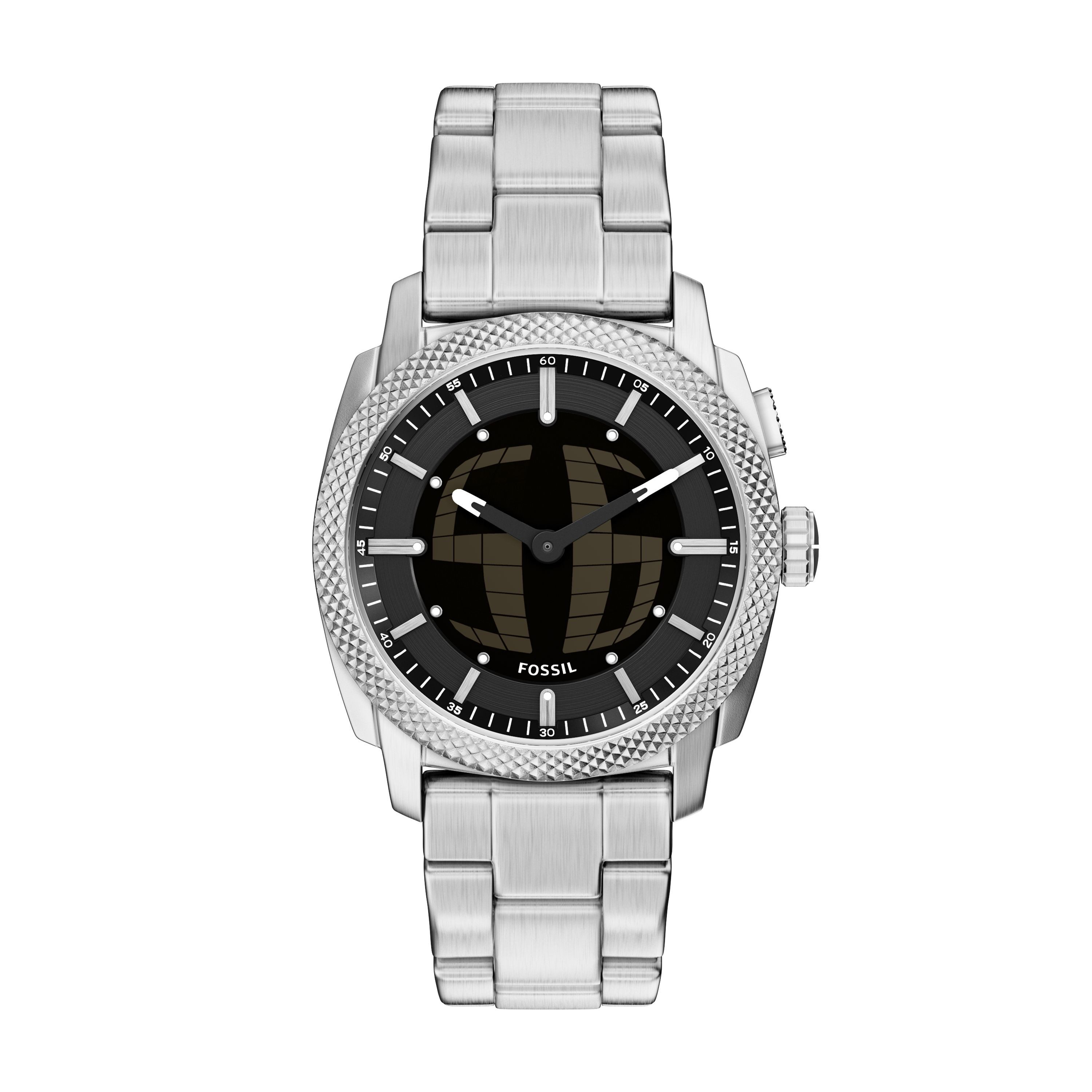 Fossil Quarzuhr Machine - Big Tic FS6155, Armbanduhr, Herrenuhr, Edelstahla günstig online kaufen