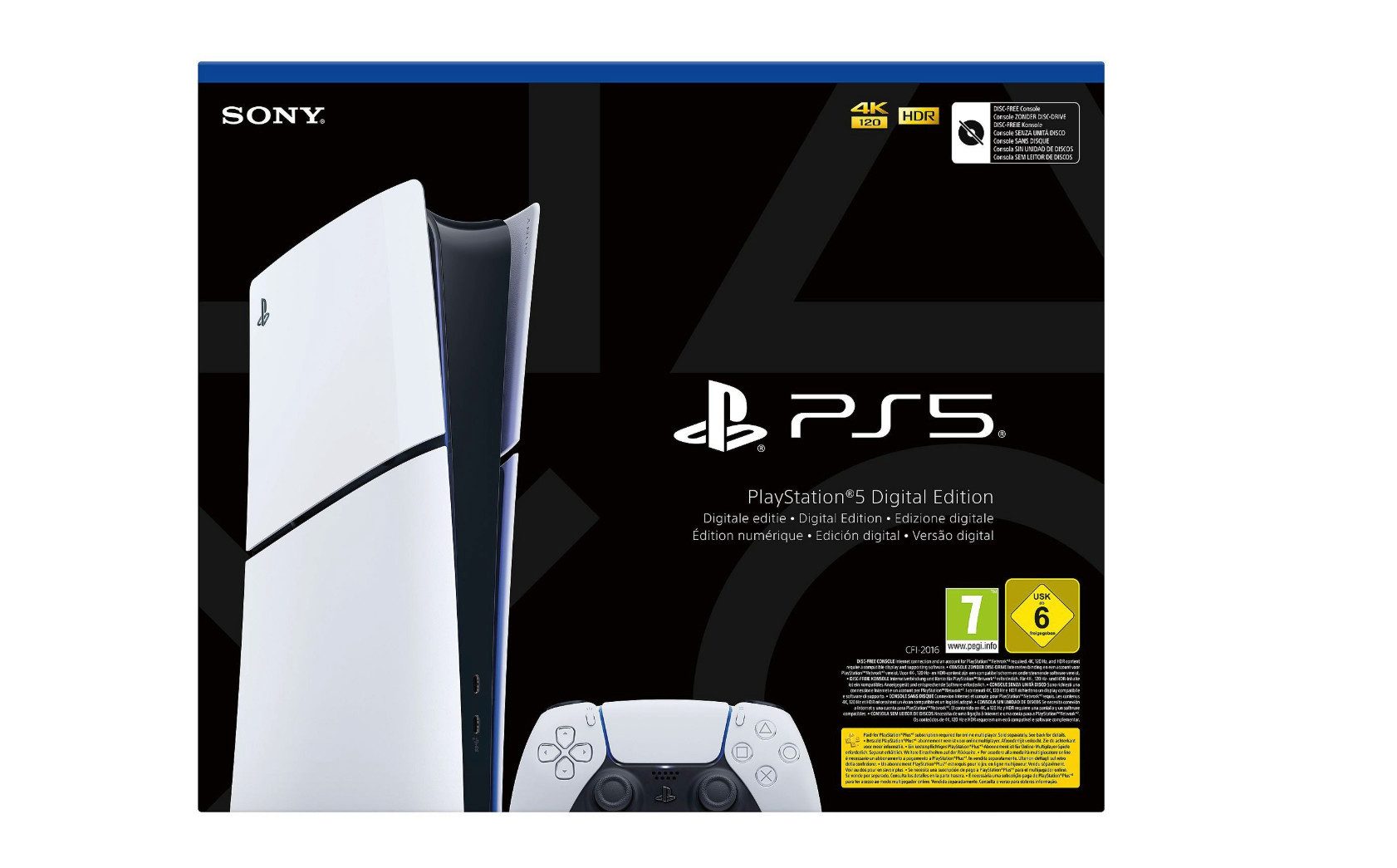 Playstation PlayStation 5 Slim DIGITAL Edition (PS5 Slim)