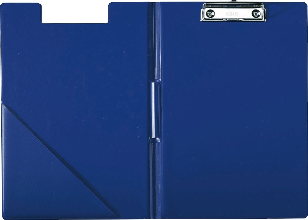 Schreibmappe Klemmbrettmappe A4 blau.