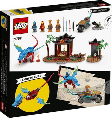 LEGO® Konstruktionsspielsteine LEGO® NINJAGO - Drachentempel, (161 St)