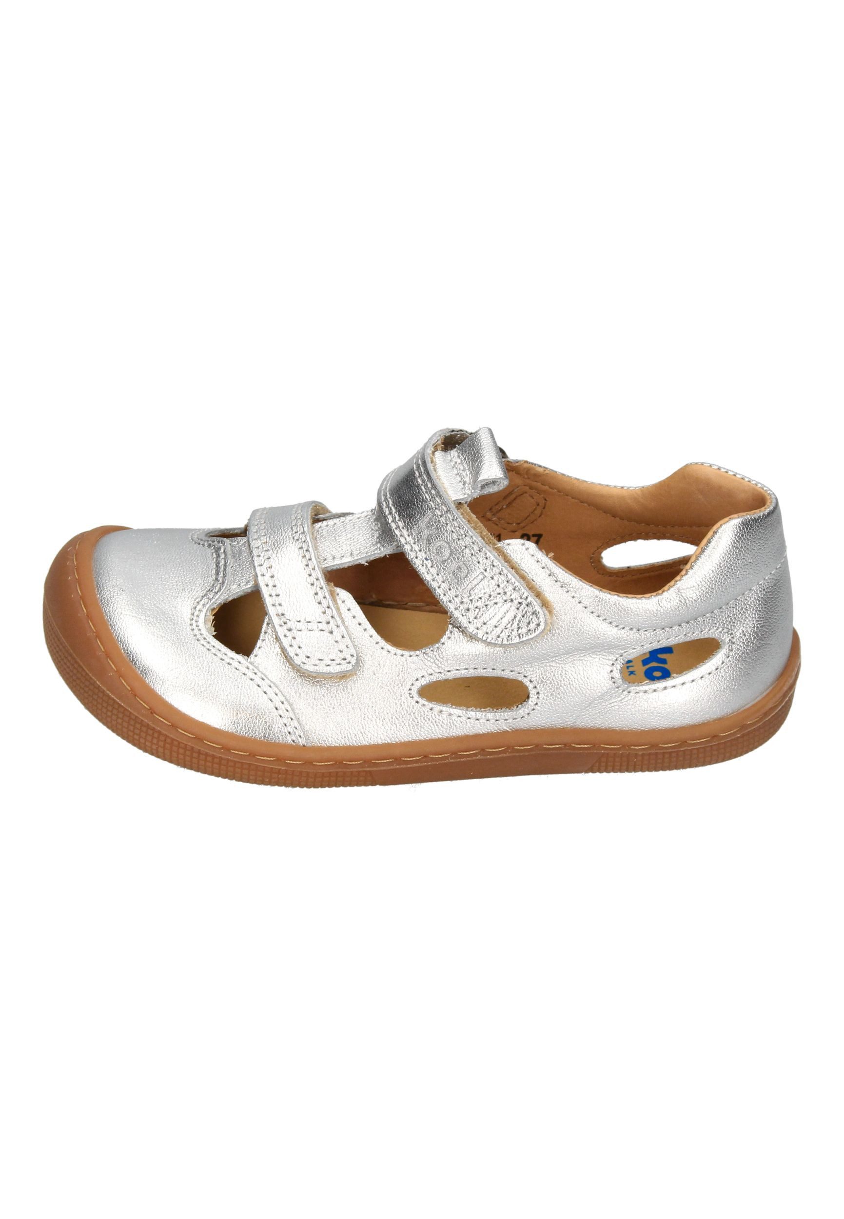 KOEL DEEN METALIC Barfußschuh Silver