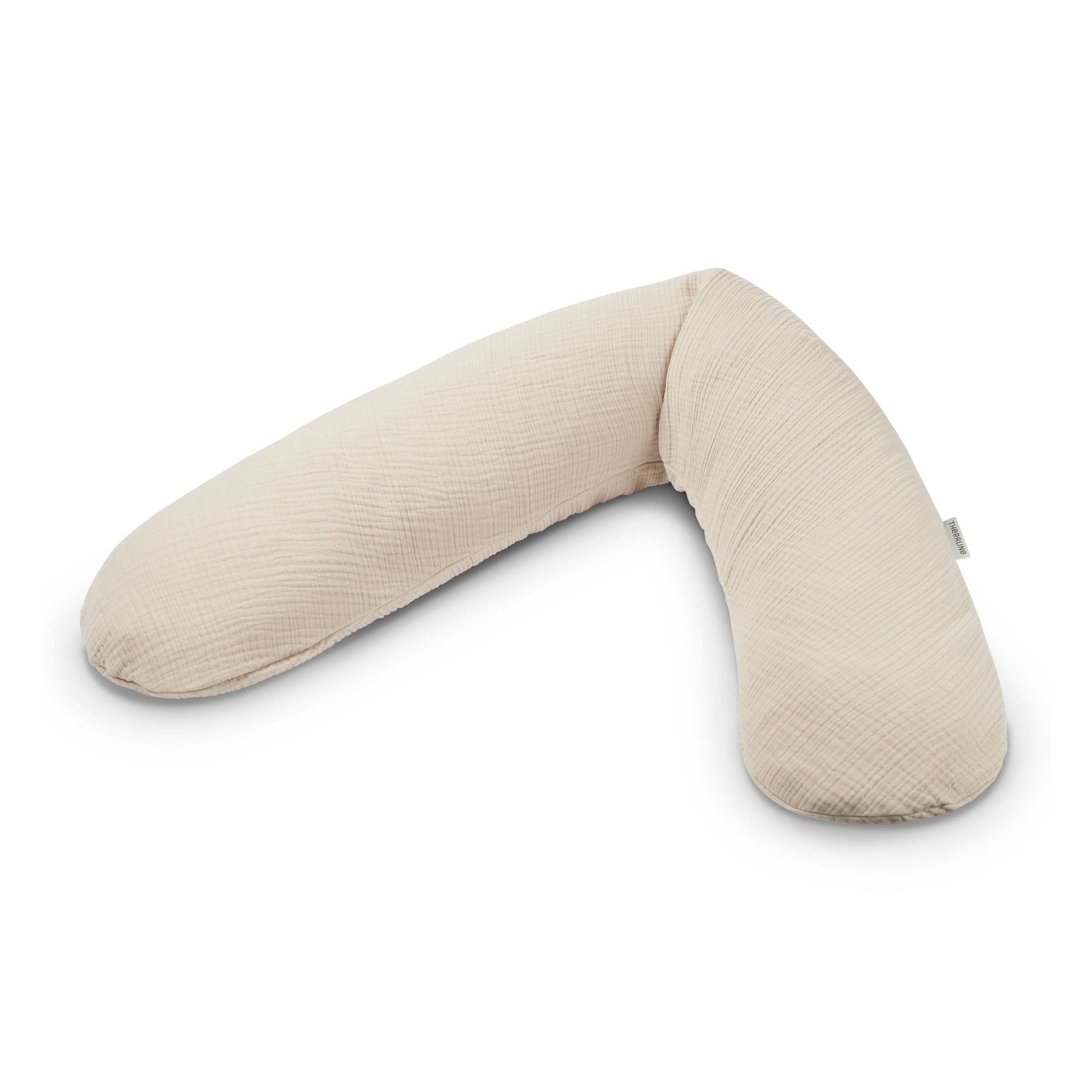 Theraline Stillkissen Das Original Stillkissen inkl. Bezug Musselin Sandbeige