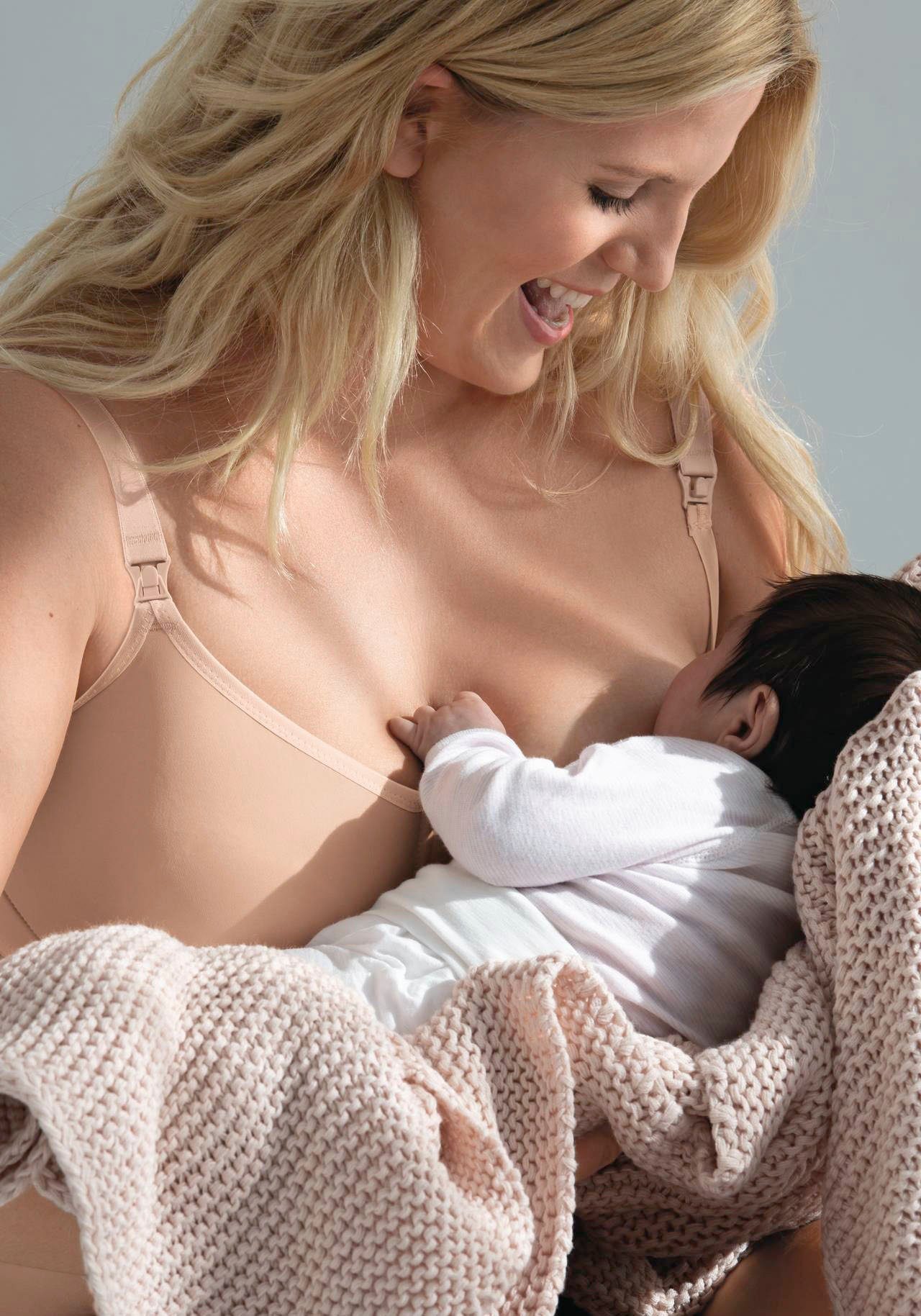 Anita Maternity Still-BH Basic mit Bügel, nahtlose Cups, verstellbare Träger, elastisch, bequem