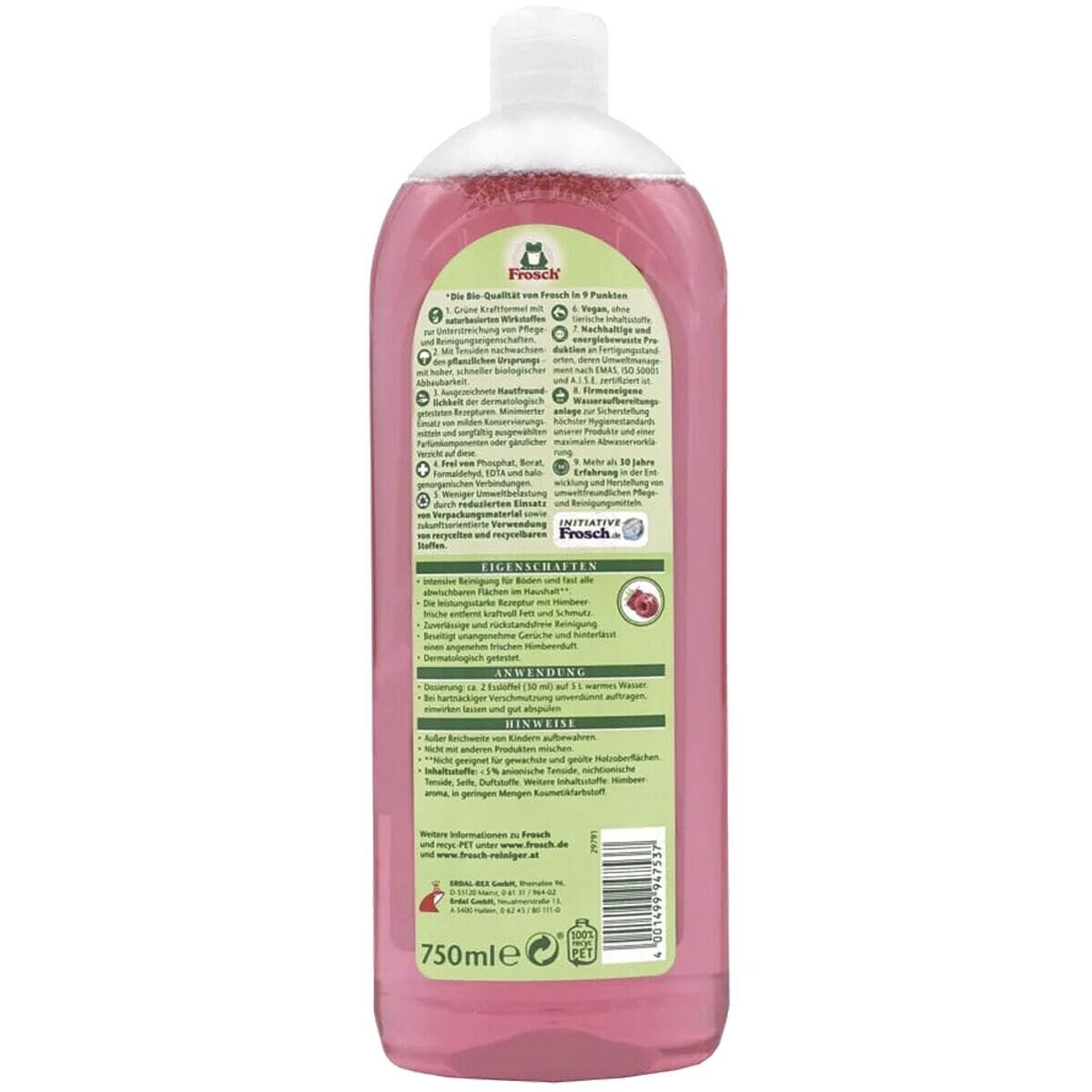 FROSCH Himbeer Allzweckreiniger (750 ml)
