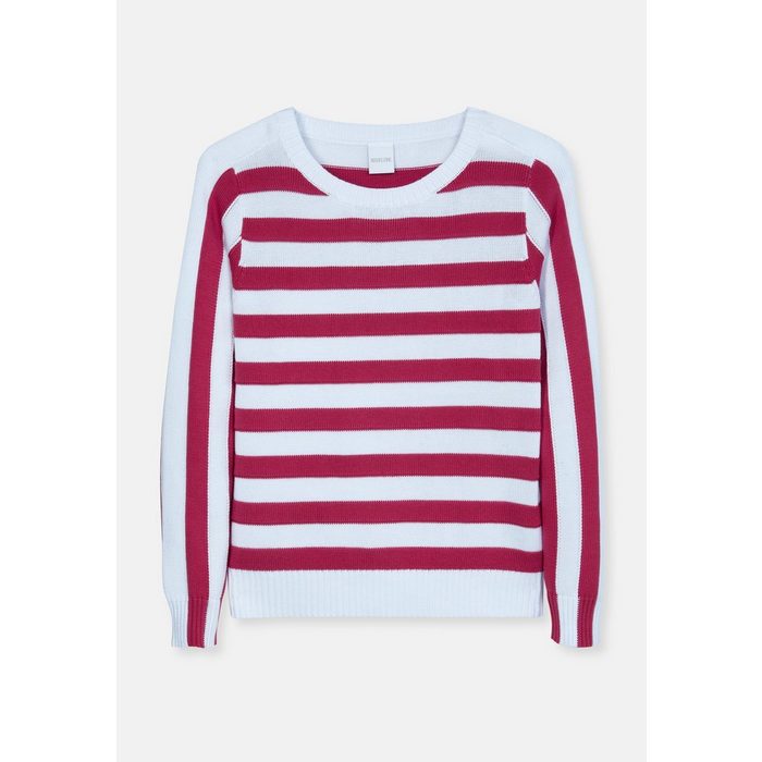 MADELEINE Streifenpullover Streifen-Pullover aus feinster Pima Cotton