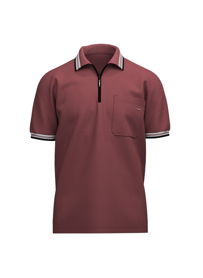 Trigema Poloshirt TRIGEMA Poloshirt mit Reißverschluss (1-tlg) günstig online kaufen