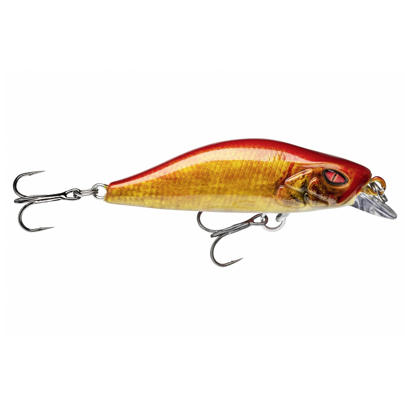 Daiwa Kunstköder, Daiwa Prorex Flat Minnow 50SS live orange bleak Wobbler Minnowbait