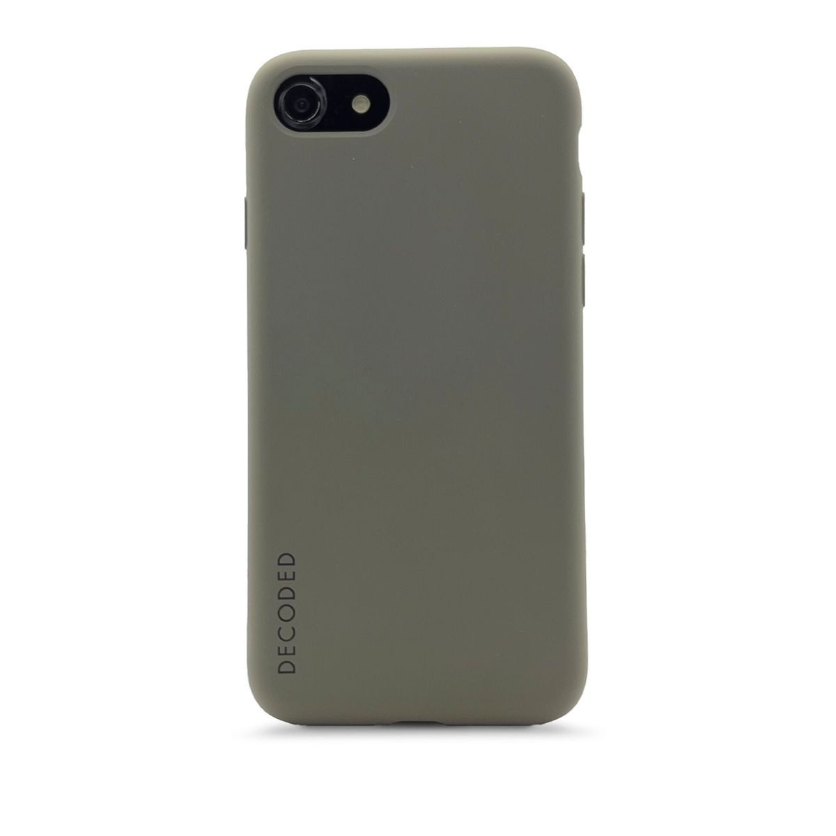 DECODED Smartphone-Hülle Silicone Backcover iPhone SE3/SE2/8/7/6s/6 Olive