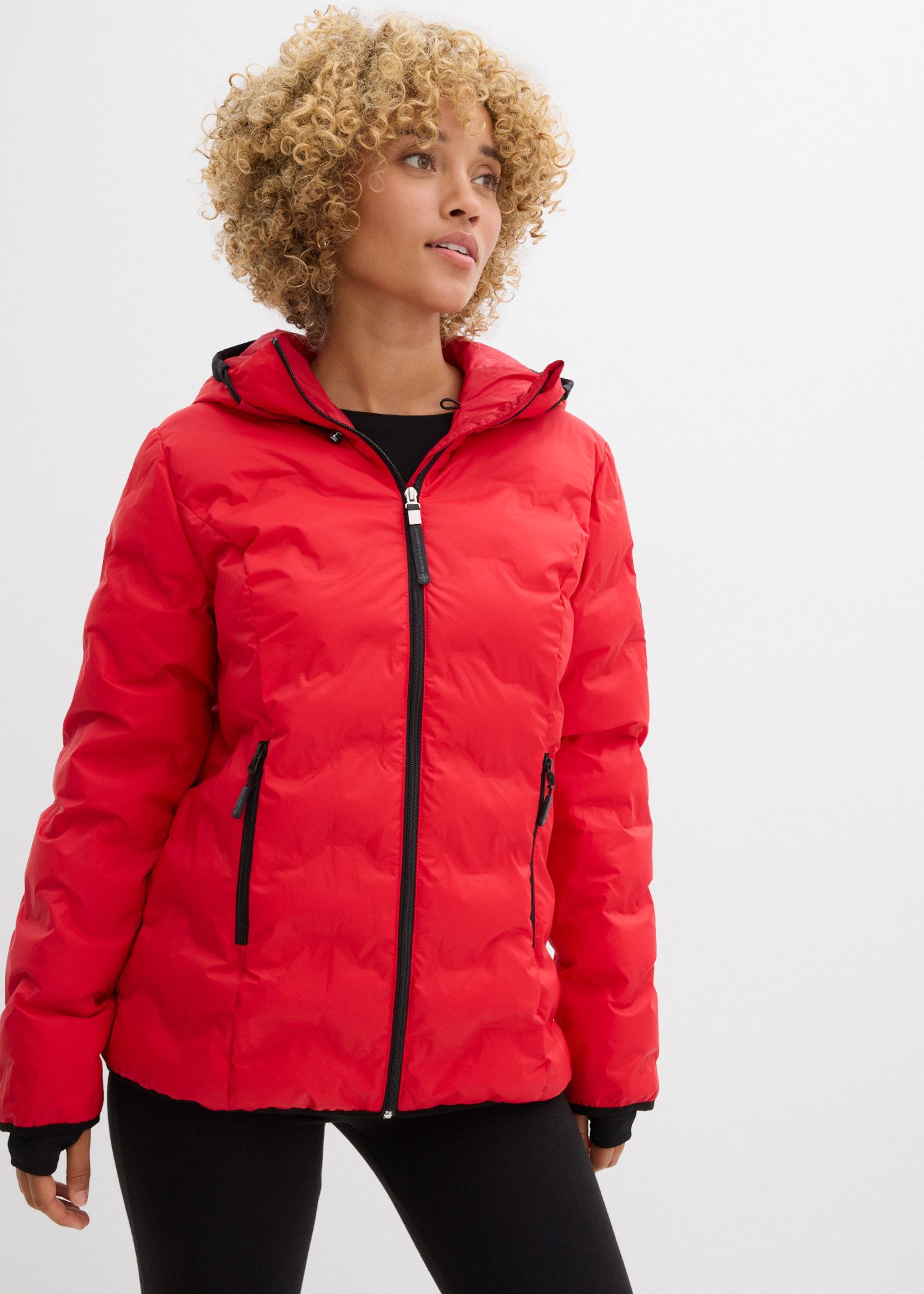 bonprix Funktionsjacke wasserdicht, mit ultraleichter Wattierung, hüftbedeckend