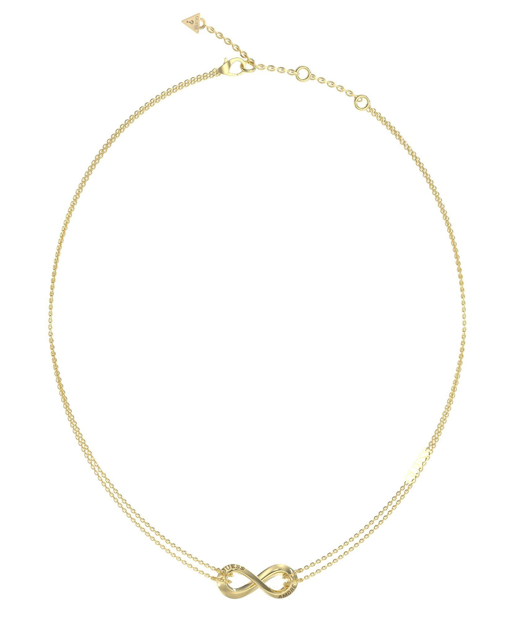 Guess Kette mit Anhänger Infinity Goldf...