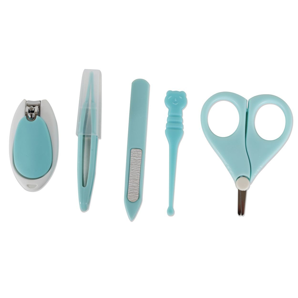Cangaroo Baby-Nagelschere Baby Maniküre-Set Apfel, (1-tlg), Nagelschere, Nagelknipser, Nagelfeile Pinzetten
