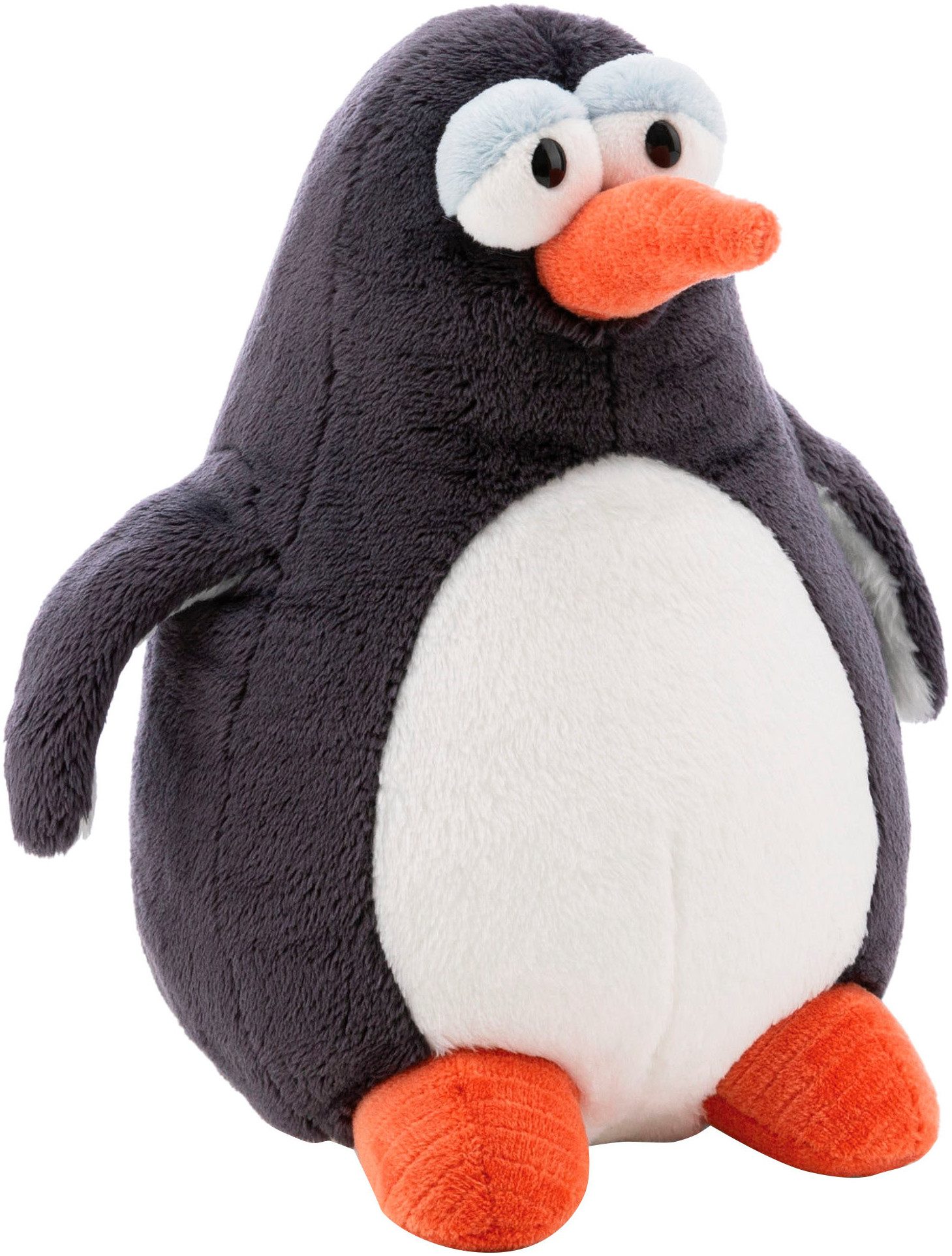 Nici Kuscheltier Winter, Pinguin Jorge Thunder, 30 cm sitzend, enthält recyceltes Material