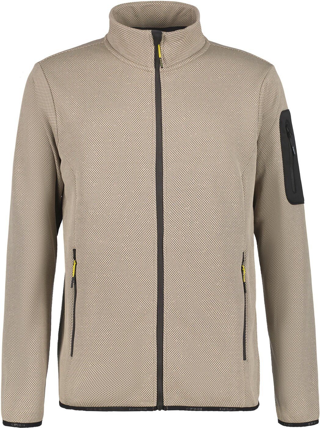 Icepeak Fleecejacke ICEPEAK BREDSTEDT GRAU