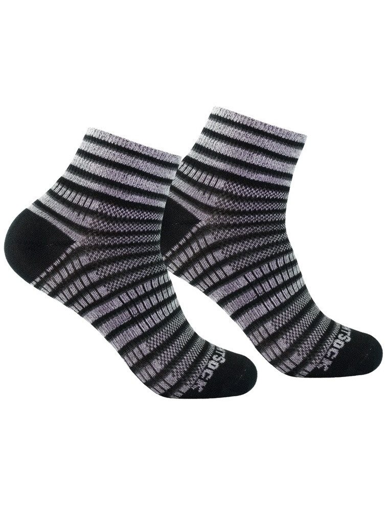 Wrightsock Sportsocken Quarter Coolmesh II (dünn, atmungsaktiv, bequem) gra günstig online kaufen