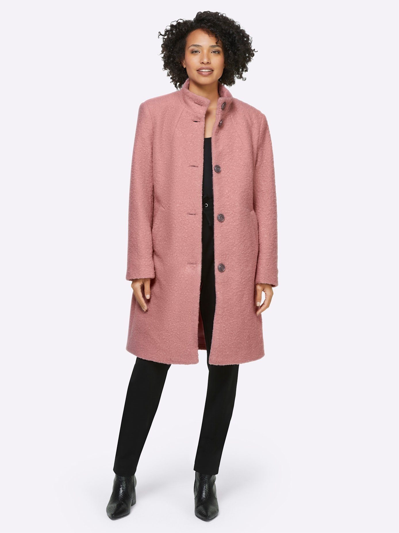 Rosa Mantel online kaufen » Mantel in pink | OTTO
