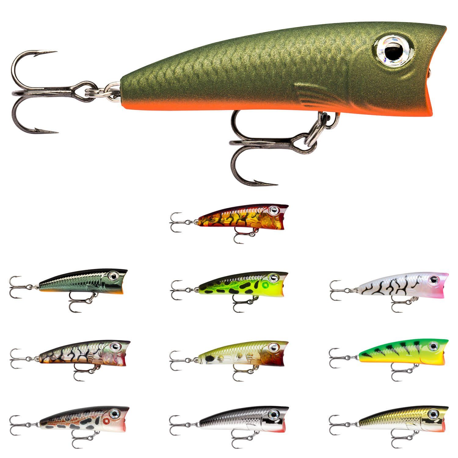 Rapala Ayu Light Dot (1-St) Kunstköder 4cm Ultra Wobbler 3g, UV Glass Rapala Pop