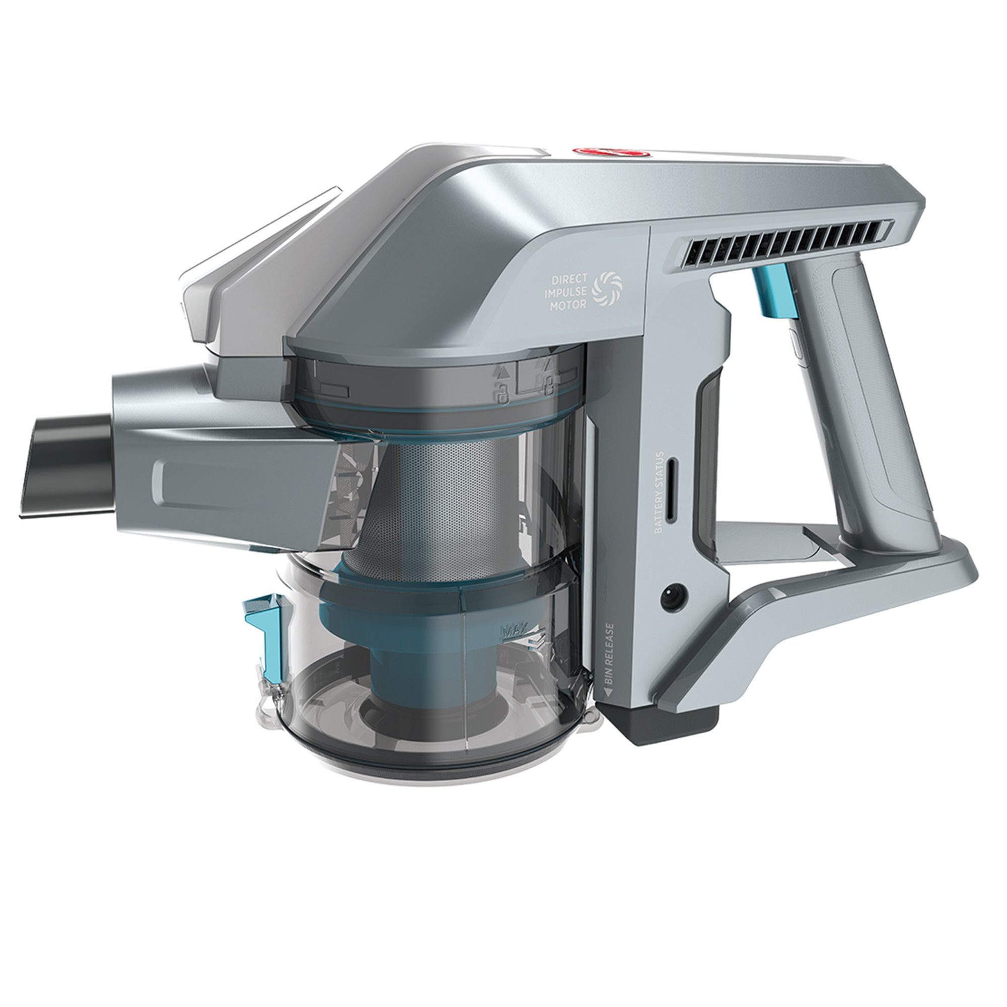 Hoover Akku-Hand-und Stielstaubsauger HF322YHM 011, beutellos, Motorisierte 2in1 Hydro Düse