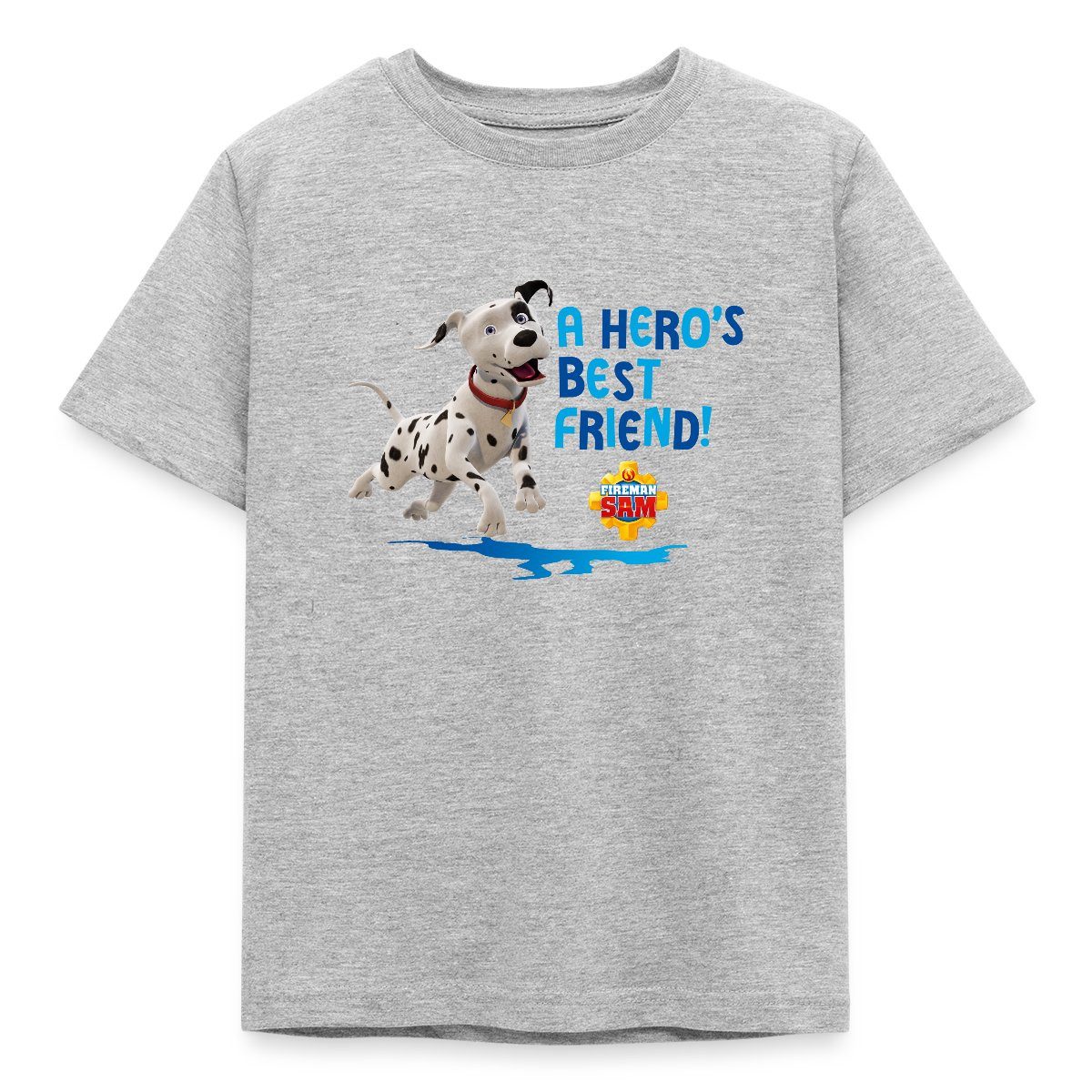 Spreadshirt T-Shirt Feuerwehrmann Sam™ Dalmatiner Schnuffi Süß Kinder T-Shirt (1-tlg)