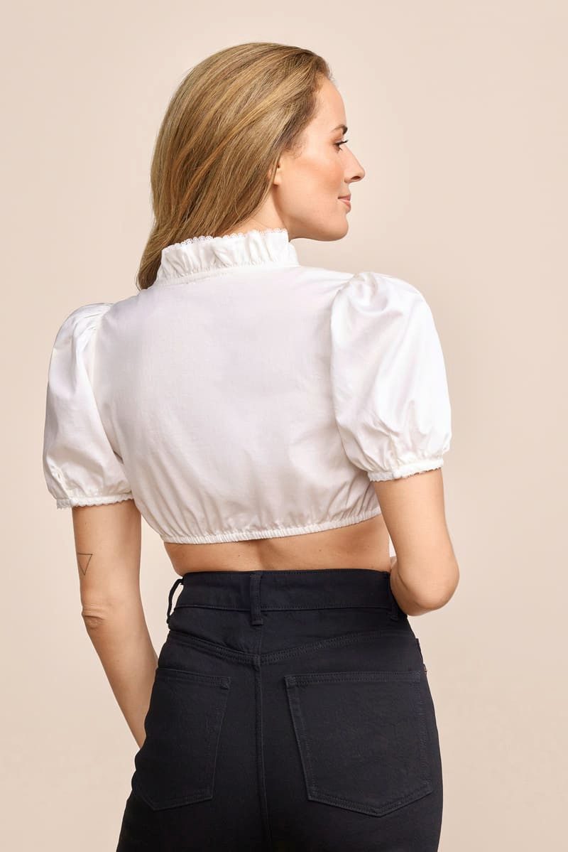 Krüger Madl Dirndlbluse Dirndlbluse Adelma - ecru