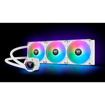 Thermaltake CPU Kühler TH420 V2 ARGB Sync All-In-One Liquid Cooler Snow Edition