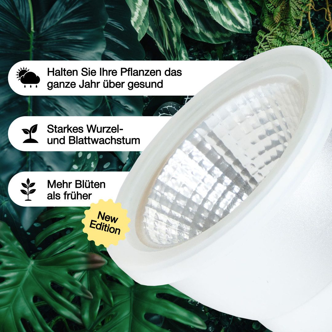 Venso EcoSolutions Pflanzenlampe indoor plants, Venso EcoSolutions Growlight 'Indoor plants' LED E27 Pflanzenlampe, Vo