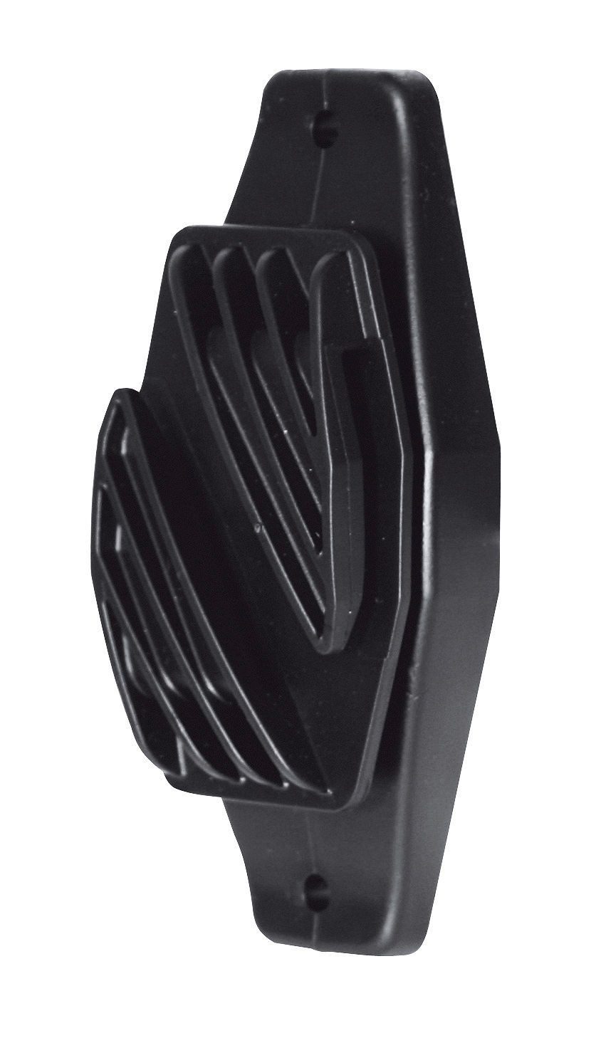 Weidenzaun 60 Stück Breitbandisolator schwarz 40mm