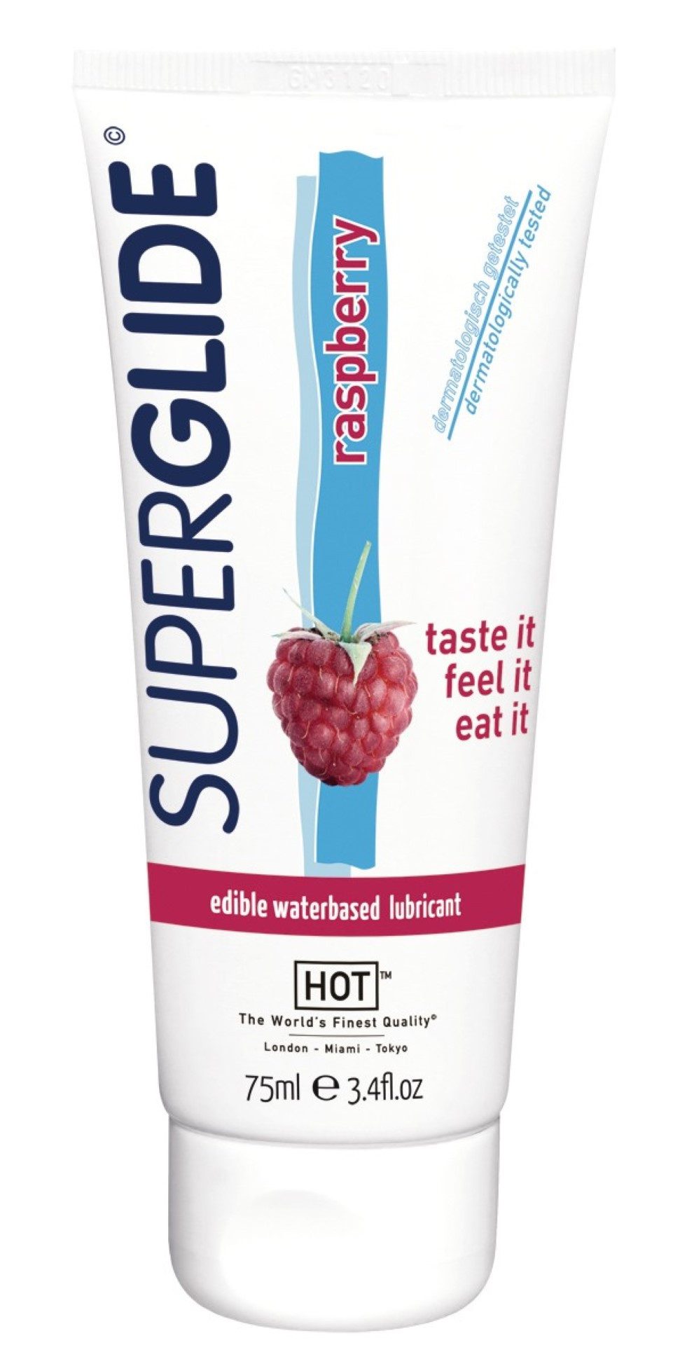 Gleitgel 75 ml - HOT Superglide waterbased raspberry 75ml