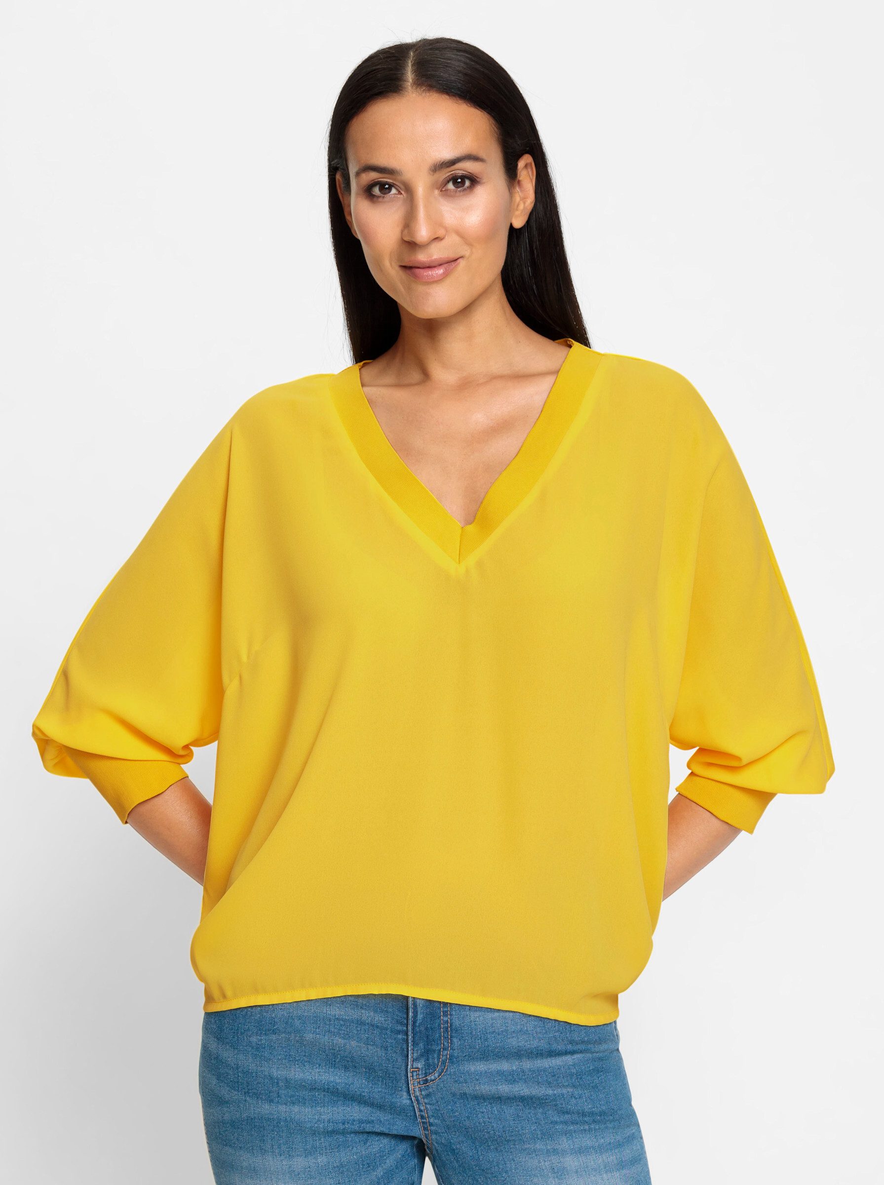 heine Klassische Bluse Schlupfbluse . günstig online kaufen