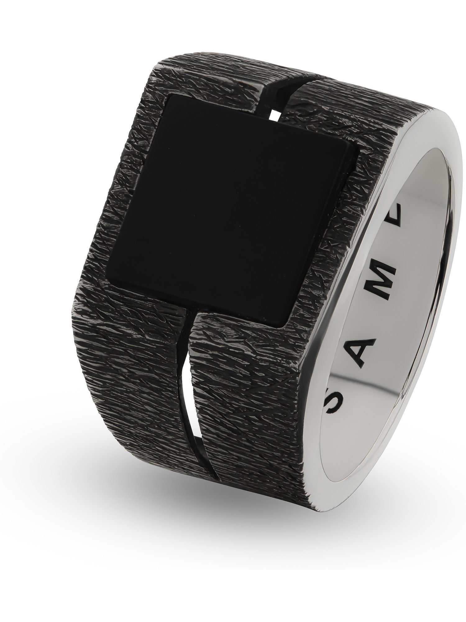 UNSAME Fingerring UNSAME Herren-Herrenring 925er Silber 1 Onyx, Onyx günstig online kaufen