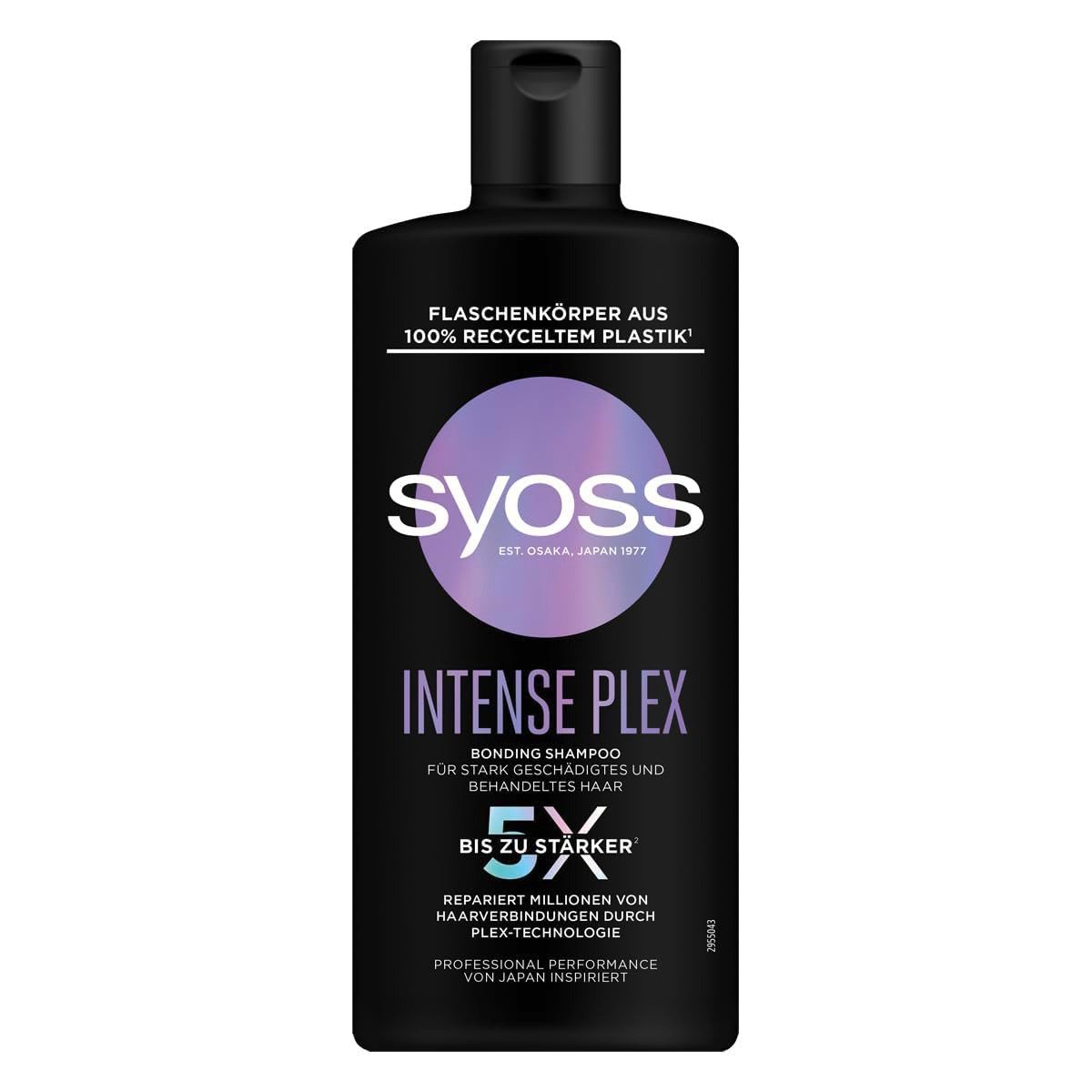 Syoss Haarshampoo 3 x Syoss Shampoo Intense Plex Für stark geschädigtes Haar Repariert &