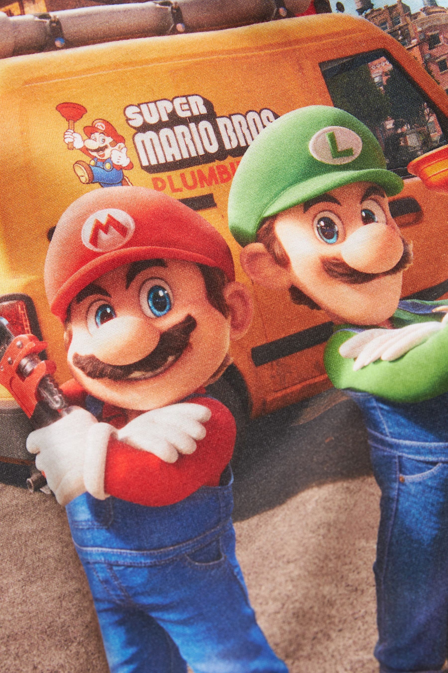 Next Mario T-Shirt Movie Lizenziertes T-Shirt Gaming Super (1-tlg)