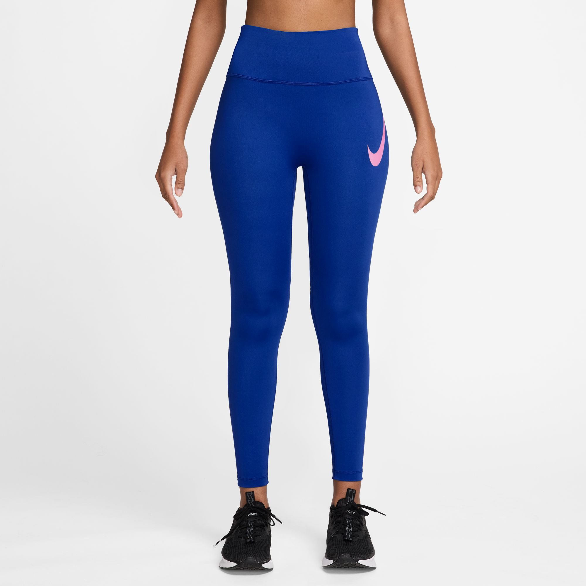 Nike Lauftights W NK DF TEMPO HR 7/8 TGT SWHBR für Lauftraining und Streetwear, 7/8-Länge, atmungsaktiv