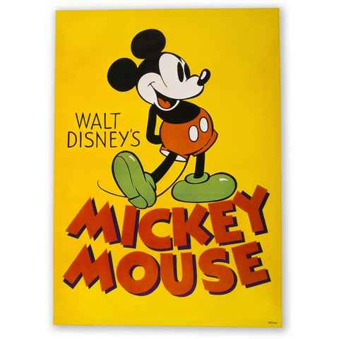 Disney Leinwandbild Mickey Retro, (1 St)