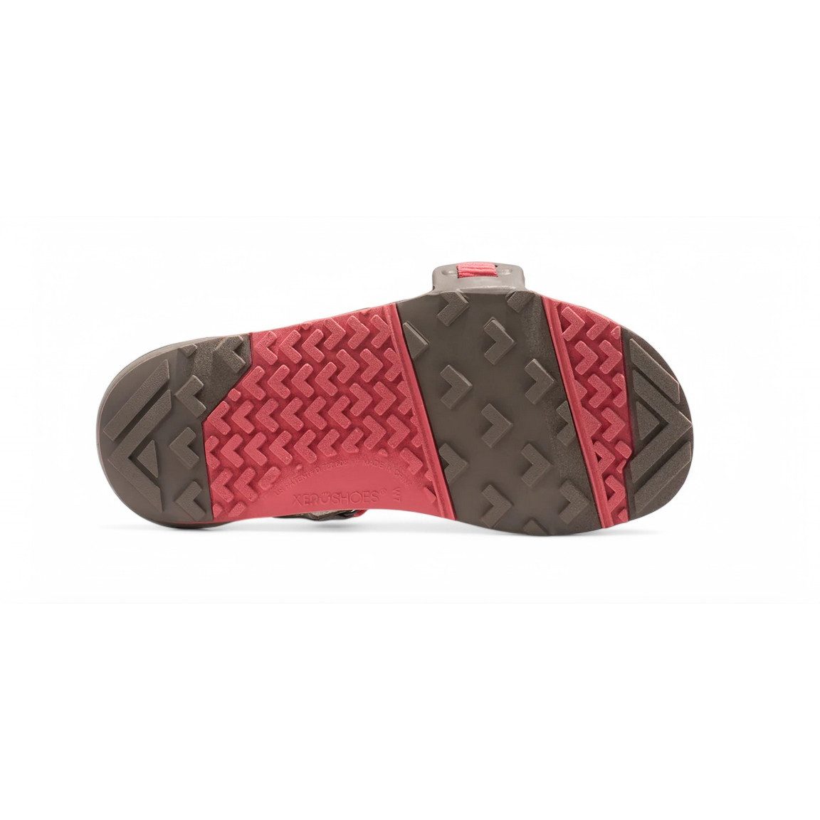 Xero Shoes Z-Trail EV braun/korallrot Damen Sandale