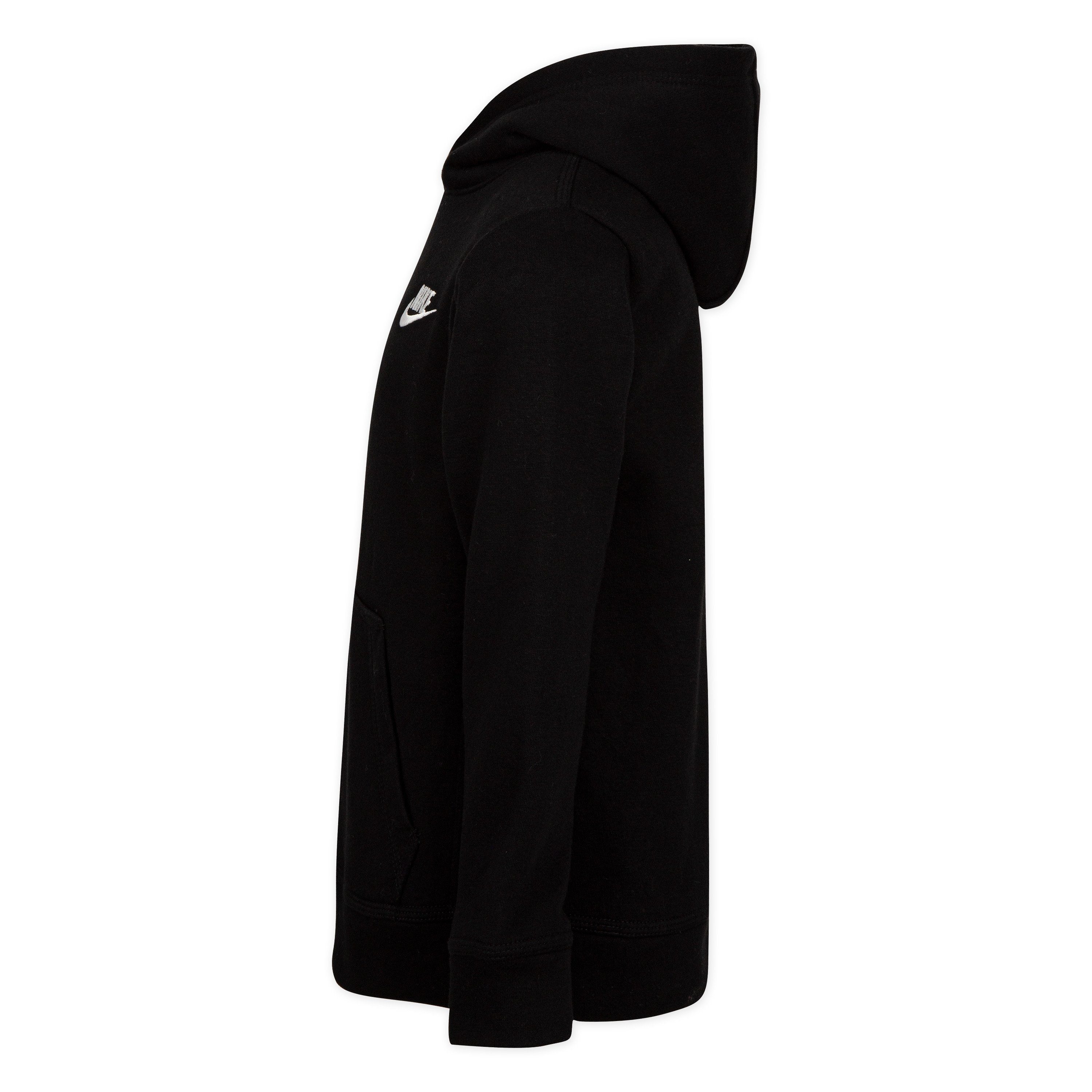 Kinder CLUB PO schwarz Sportswear für Kapuzensweatshirt HOODIE FLEECE NKB Nike -