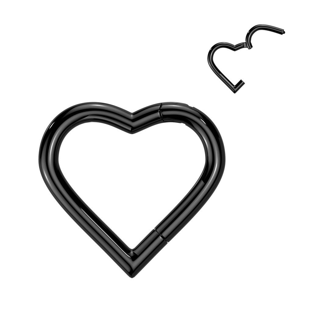 Taffstyle Nasenpiercing Septum Piercing Herz Segmentring günstig online kaufen